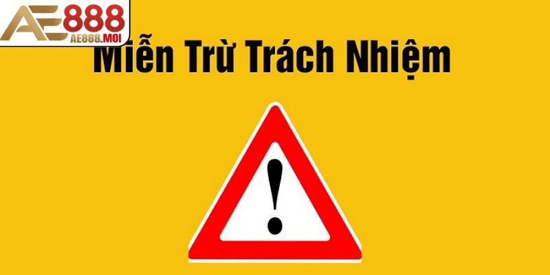 Chính sách miễn trừ AE888 đặt ra quy định rõ ràng nghĩa vụ của người chơi
