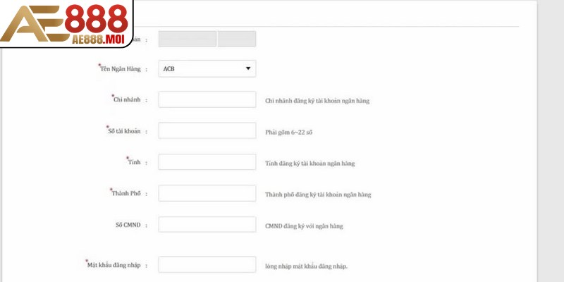 Rút Tiền AE888 Trên Apps - Giải Mã Tốc Độ Và Sự Tiện Lợi 7 Hướng dẫn chi tiết quy trình rút tiền AE888 trên apps
